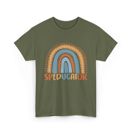 Speducator Special Education Teacher T-Shirt - Military Green