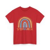 Speducator Special Education Teacher T-Shirt - Red