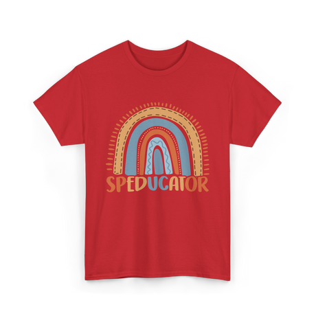 Speducator Special Education Teacher T-Shirt - Red