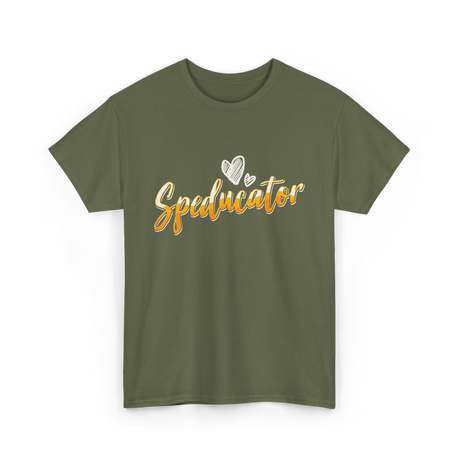 Speducator Sped Special Education T-Shirt - Military Green