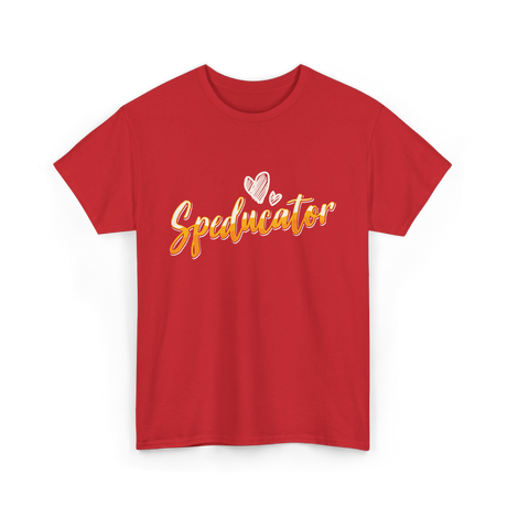 Speducator Sped Special Education T-Shirt - Red