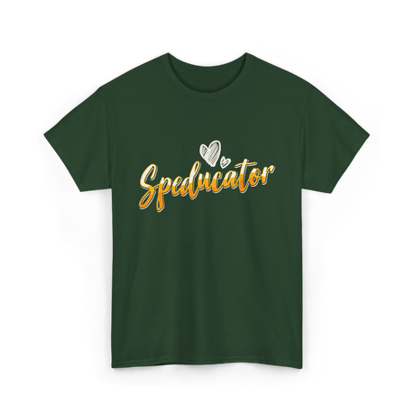 Speducator Sped Special Education T-Shirt - Forest Green