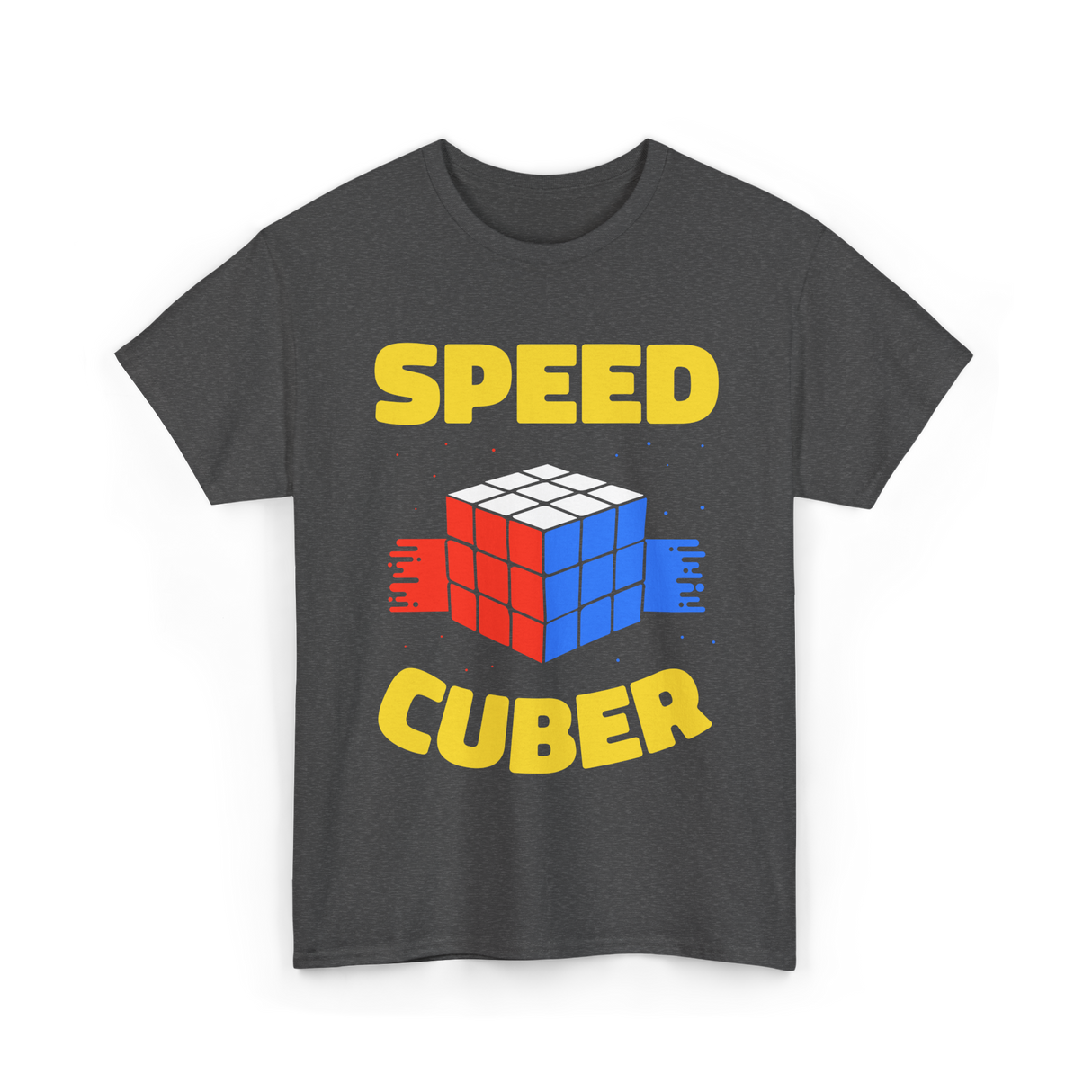 Speed Cuber Speedcubing Cube T-Shirt - Dark Heather