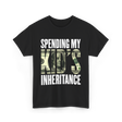 Spending My Kid's Inheritance T-Shirt - Black