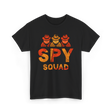 Spy Squad Detective Investigation T-Shirt - Black