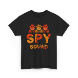 Spy Squad Detective Investigation T-Shirt - Black