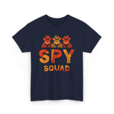 Spy Squad Detective Investigation T-Shirt - Navy