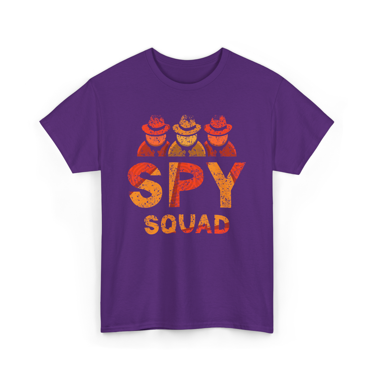 Spy Squad Detective Investigation T-Shirt - Purple