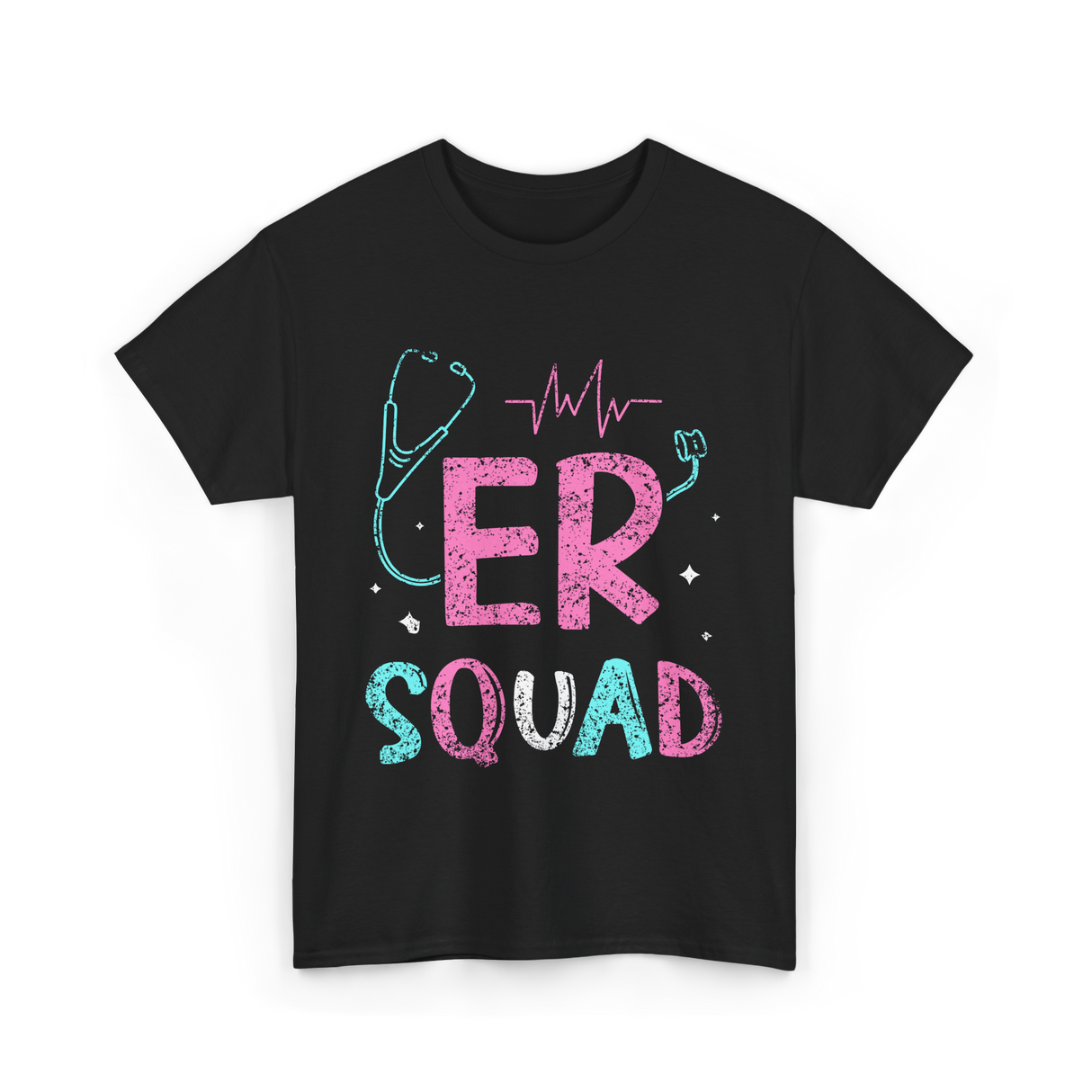 Squad Nurse T-Shirt - Black