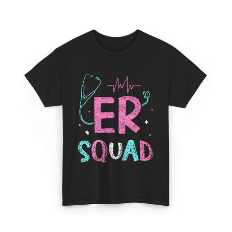 Squad Nurse T-Shirt - Black