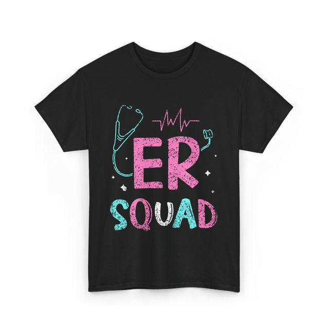 Squad Nurse T-Shirt - Black