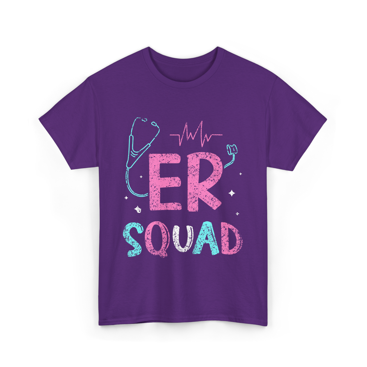 Squad Nurse T-Shirt - Purple