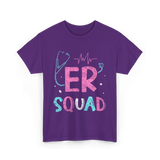 Squad Nurse T-Shirt - Purple