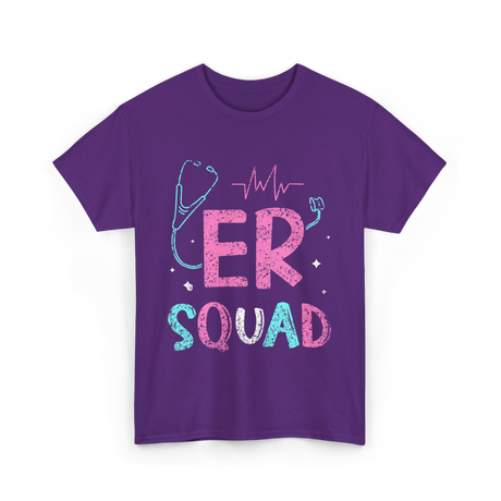 Squad Nurse T-Shirt - Purple