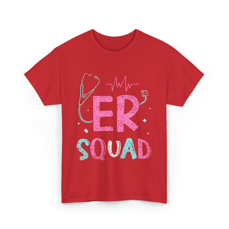 Squad Nurse T-Shirt - Red