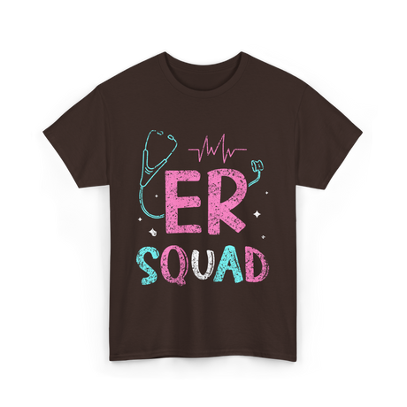 Squad Nurse T-Shirt - Dark Chocolate