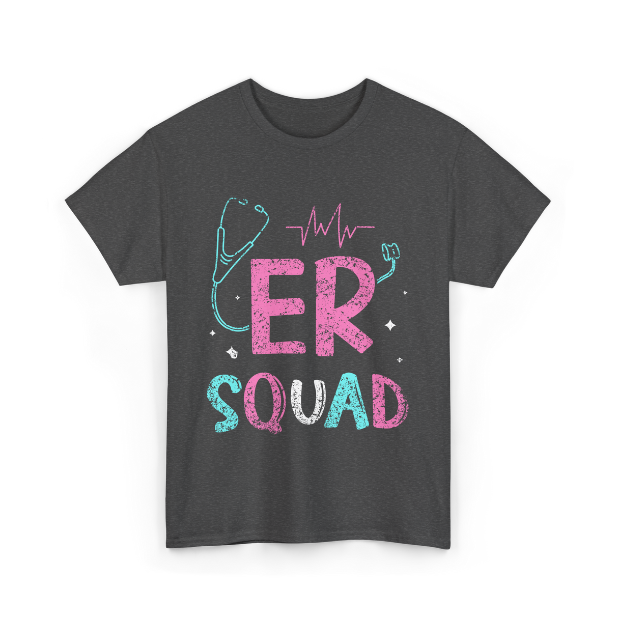 Squad Nurse T-Shirt - Dark Heather