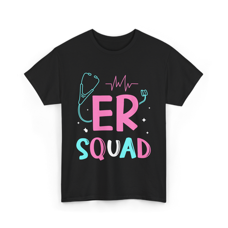 Squad Nursing T-Shirt - Black