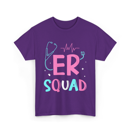 Squad Nursing T-Shirt - Purple