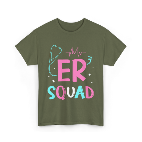 Squad Nursing T-Shirt - Military Green