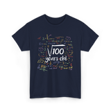 Square Root of 100 Birthday Party T-Shirt - Navy