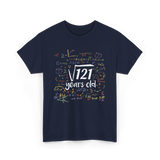 Square Root Of 121 Birthday Celebration T-Shirt - Navy