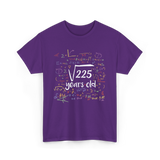 Square Root of 225 15th Birthday T-Shirt - Purple