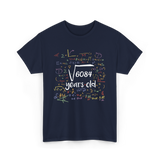 Square Root Of 6084 Birthday Celebration T-Shirt - Navy