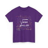 Square Root Of 6084 Birthday Celebration T-Shirt - Purple