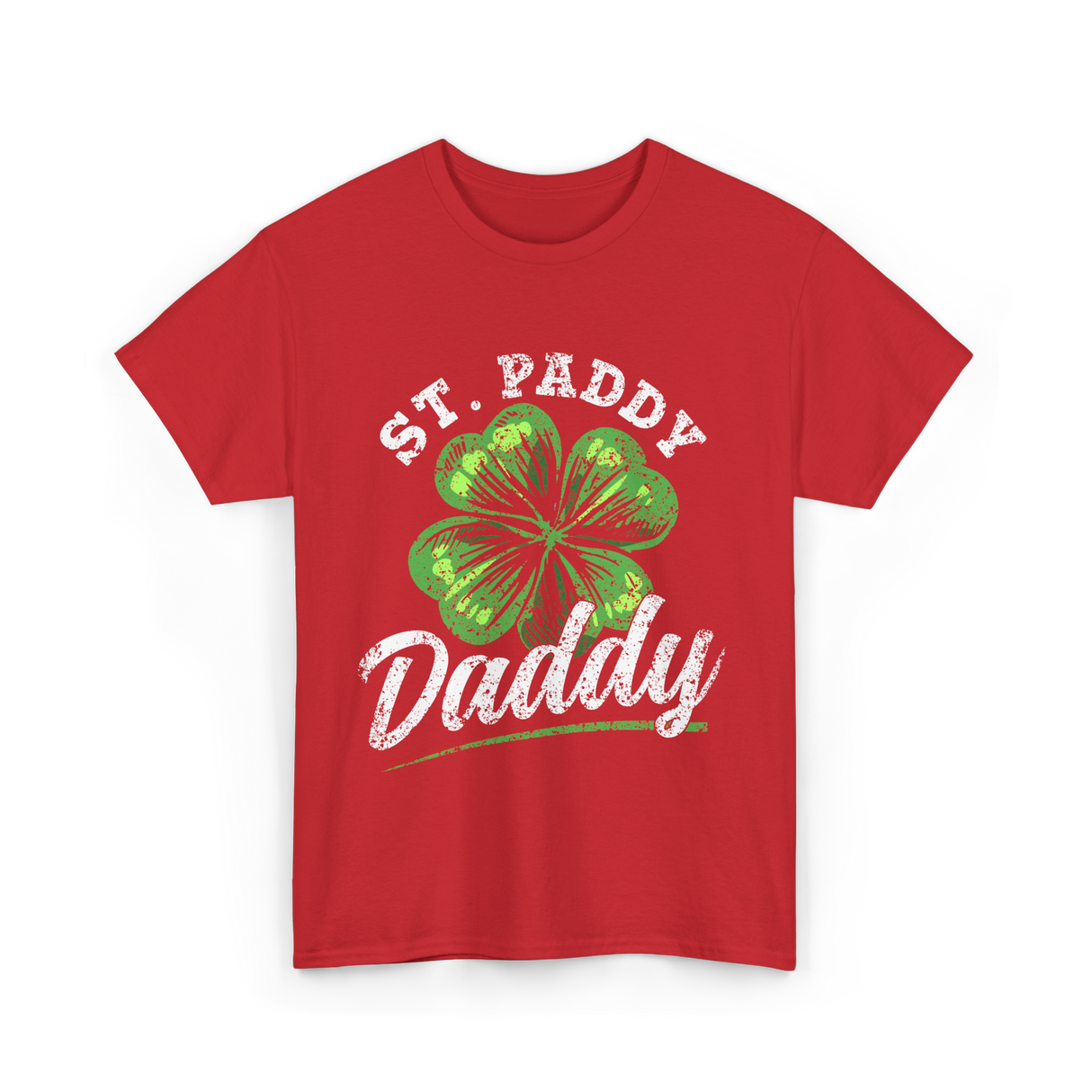 St Paddy Daddy Ireland T-Shirt - Red