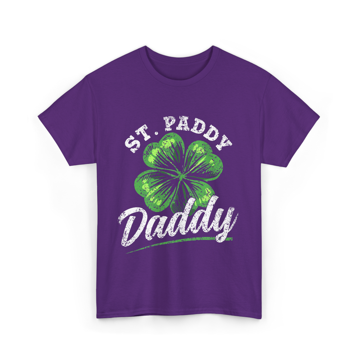 St Paddy Daddy Ireland T-Shirt - Purple