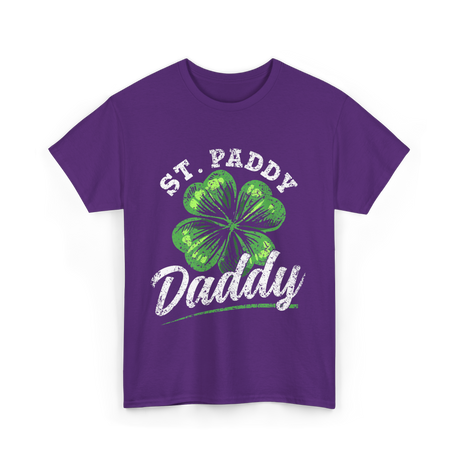 St Paddy Daddy Ireland T-Shirt - Purple