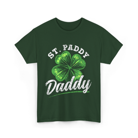 St Paddy Daddy Ireland T-Shirt - Forest Green