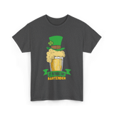 St Patrick's Day Bartender Irish T-Shirt - Dark Heather