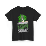 St Patricks Day Party Squad T-Shirt - Black