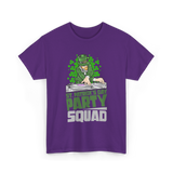 St Patricks Day Party Squad T-Shirt - Purple