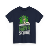 St Patricks Day Party Squad T-Shirt - Navy