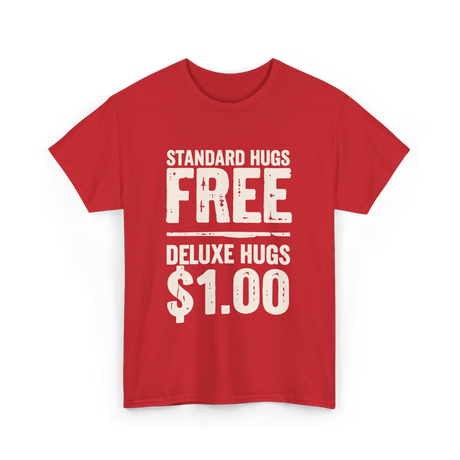 Standard Hugs T-Shirt - Red