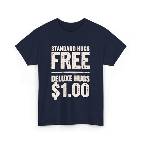 Standard Hugs T-Shirt - Navy