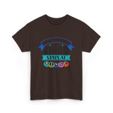 Stays At Bingo Bingo Player T-Shirt - Dark Chocolate