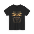 Steampunk Dragonfly Steampunk Art T-Shirt - Black