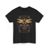 Steampunk Dragonfly Steampunk Art T-Shirt - Black