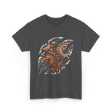 Steampunk Gears Mechanical Design T-Shirt - Dark Heather