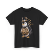 Steampunk Penguin Penguin Lover T-Shirt - Black