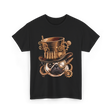 Steampunk Pug Dog Steampunk Pug T-Shirt - Black