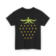 Strawberry Fruit Design Berry T-Shirt - Black