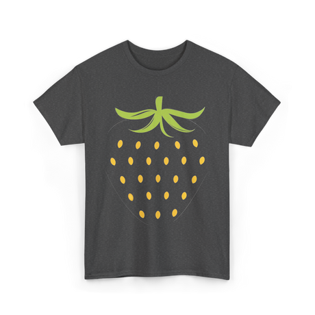 Strawberry Fruit Design Berry T-Shirt - Dark Heather