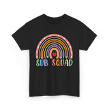 Sub Squad Rainbow Teacher T-Shirt - Black