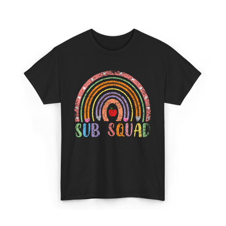 Sub Squad Rainbow Teachers T-Shirt - Black