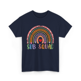 Sub Squad Rainbow Teachers T-Shirt - Navy